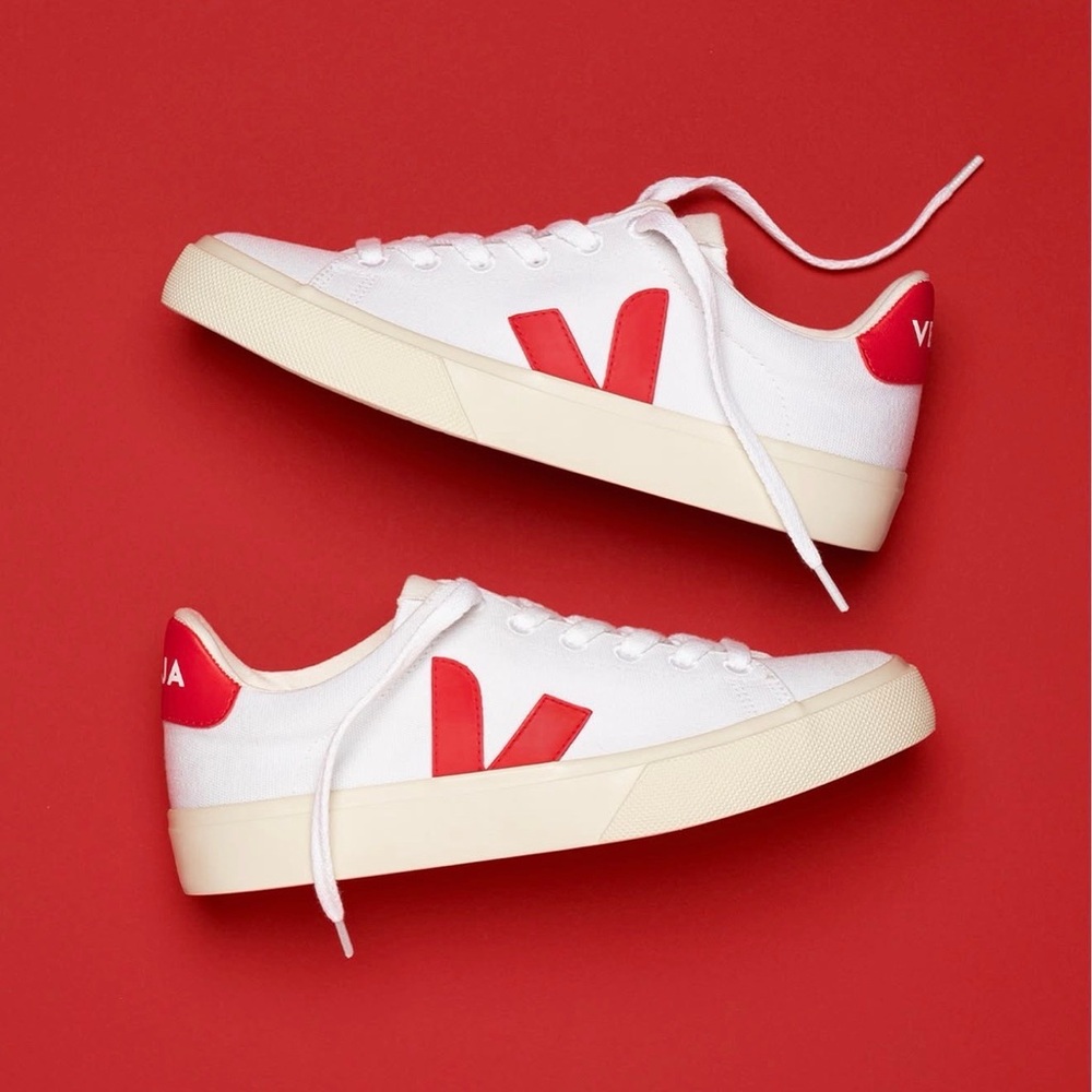 Anthropologie Sneakers | VEJA Women's White Sneakers Brand New